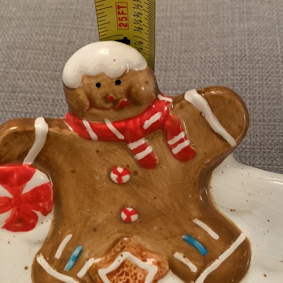 Gingerbread Bowl Cookie or Candy Dish Christmas - Picture 5 of 10